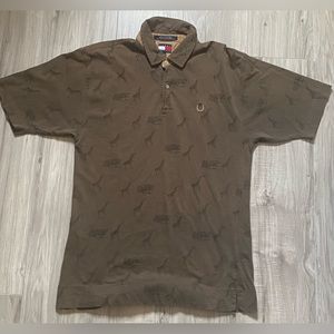 Tommy Hilfiger Giraffe Print Polo